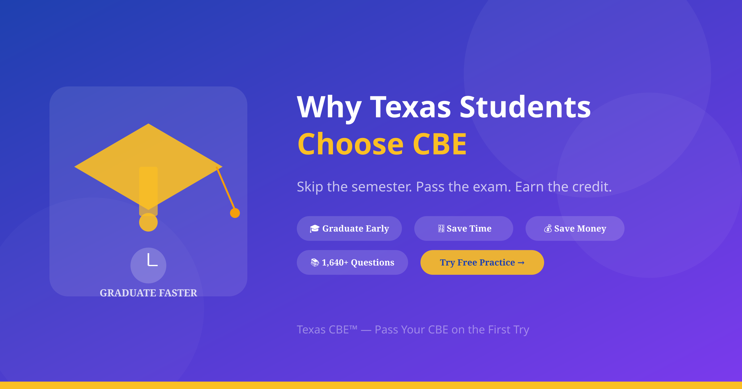 Why Texas Students Are Choosing Credit by Exam to Graduate Faster